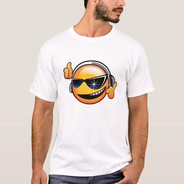 DJ-shirt T Shirt (Framsida)
