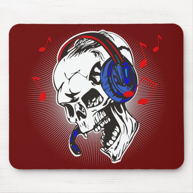 Dj-skalle Musmatta (Framsidan)