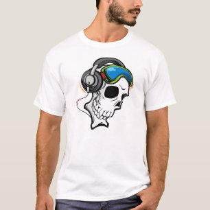 Dj-skalle T-shirt