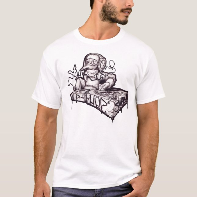 DJ-SKJORTAN T-SHIRT (Framsida)