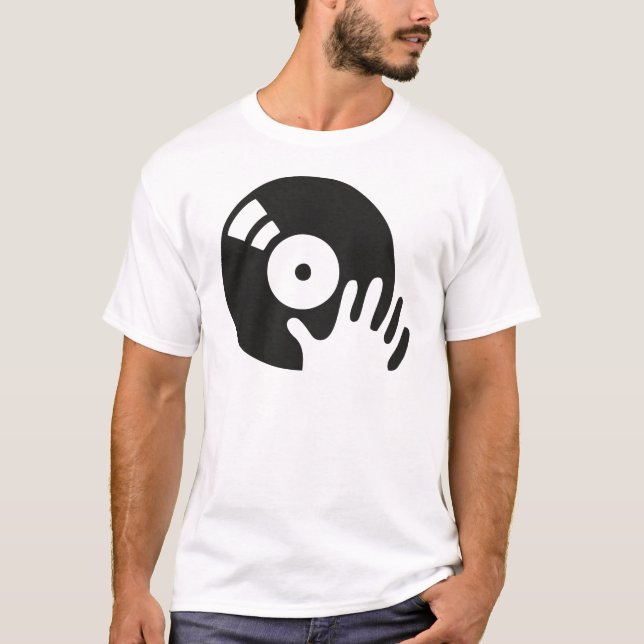 Dj-skrapaturntable T-shirt (Framsida)