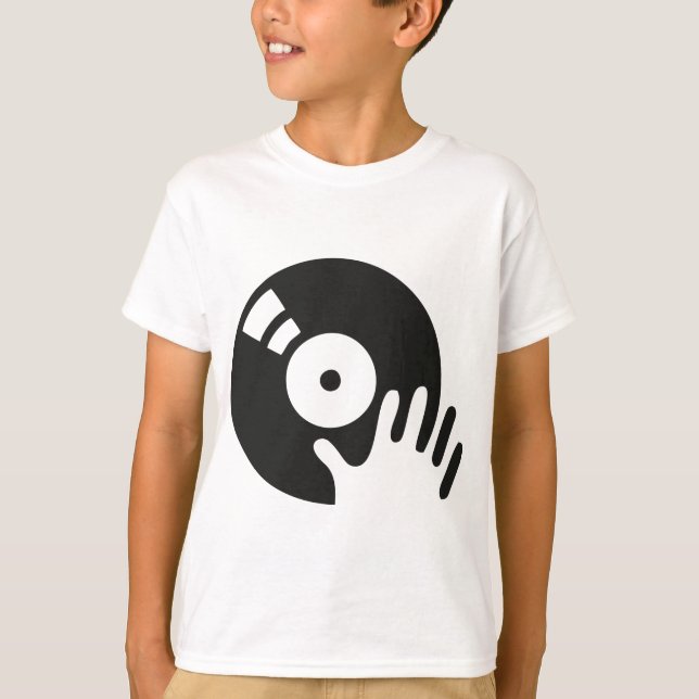 Dj-skrapaturntable Tee (Framsida)