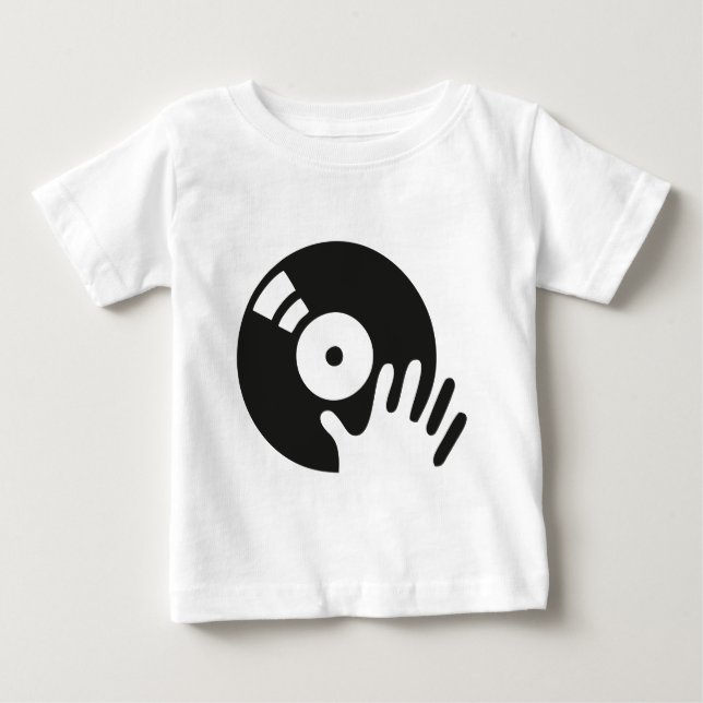 Dj-skrapaturntable Tee Shirt (Framsida)