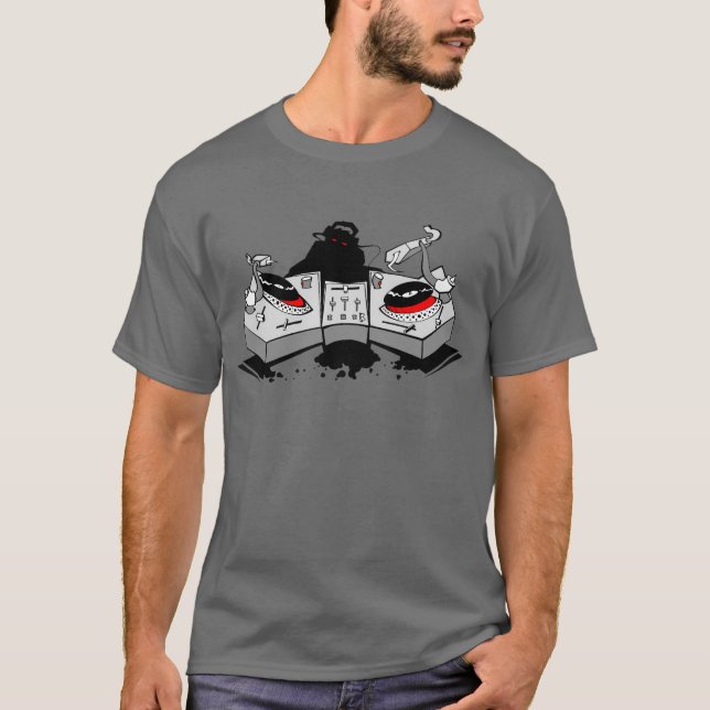 DJ (skugga), T Shirt (Framsida)