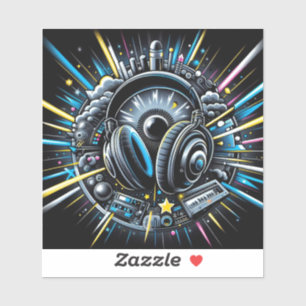 DJ Sticker Klistermärken