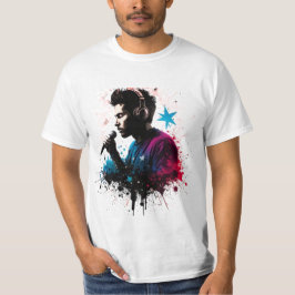 DJ Stigning Star T-Shirt Design