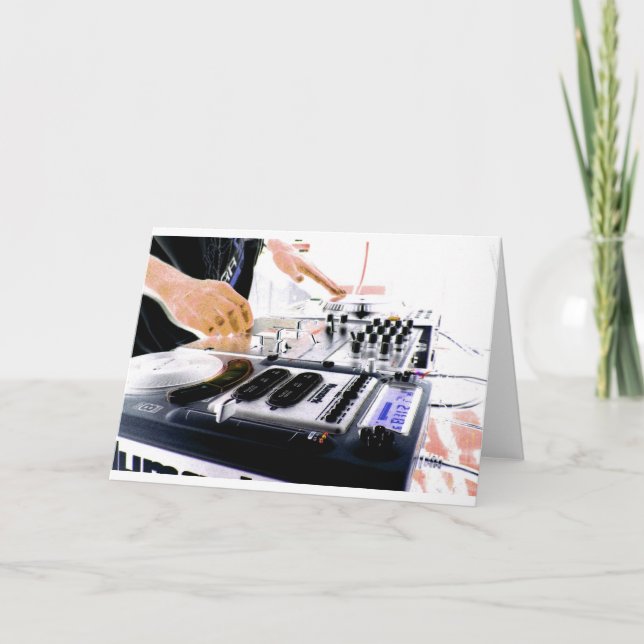 DJ System Kort (Framsida)