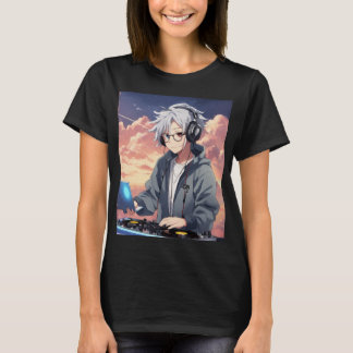 DJ t-shirt i typiska egenskaper har en slimmad och