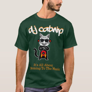 DJ tar upp allt som handlar om att göra musiken me T Shirt