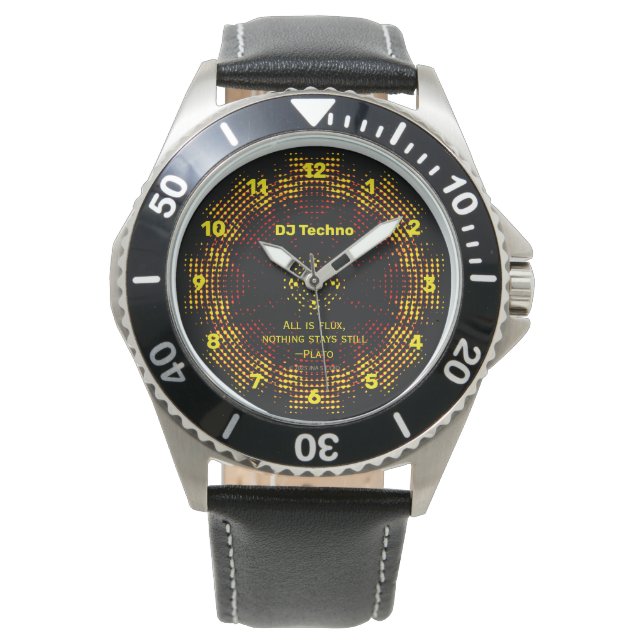 DJ Techno eWatch Watch Watch Armbandsur (Framsida)
