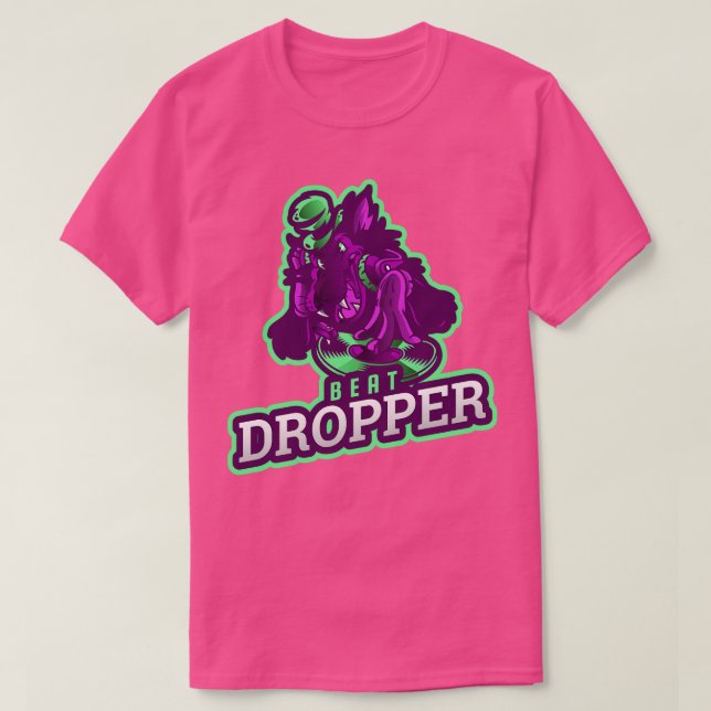 DJ Techno House Electronic Dance Music T Shirt (Design framsida)