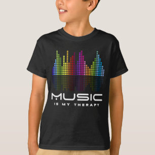 DJ Techno Therapy Music Equalizer edm Party T Shirt