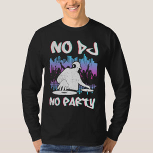 DJ Techno Ungdom hans Sound Techno Synth T Shirt