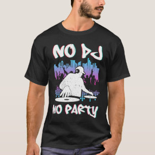 DJ Techno Youth him Ljud Techno Synth T Shirt