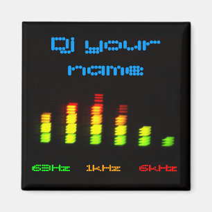 Dj tillfogar din kända personliga utjämnarepub magnet