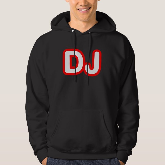 DJ TRÖJA MED LUVA (Framsida)