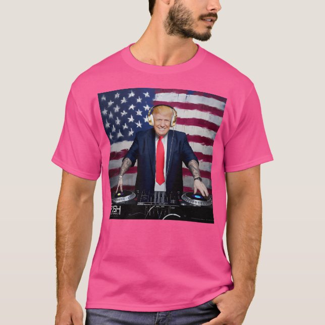 Dj Trump T Shirt (Framsida)