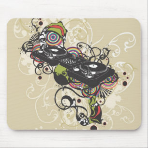 DJ Turn table Mousepad Musmatta