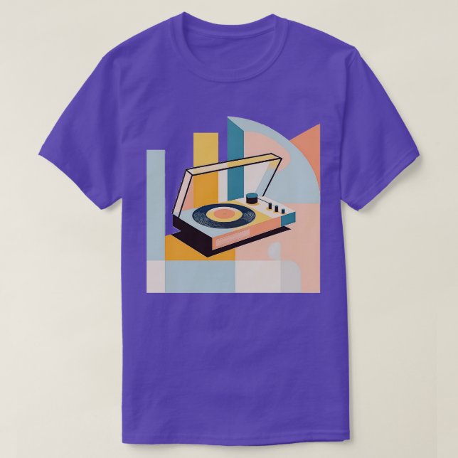 Dj Turntable 1 T Shirt (Design framsida)