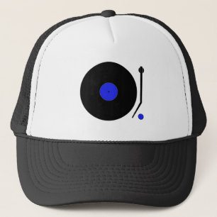 DJ Turntable Hat Truckerkeps