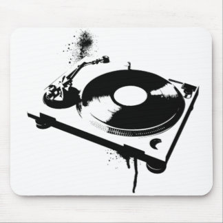 DJ Turntable Mouse Pad | Ibiza House Music Gifts Musmatta