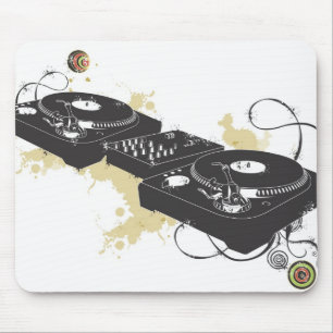 Dj-turntable Mousepad Musmatta