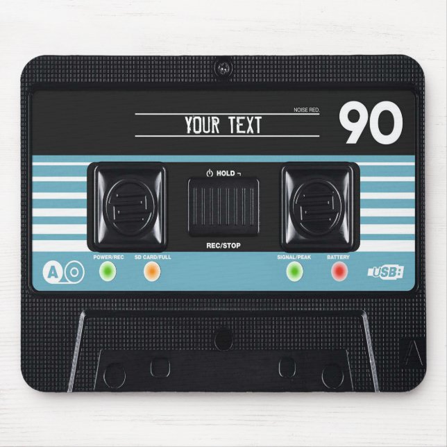 DJ Turntable Reloop Tape Mousepad Musmatta (Framsidan)