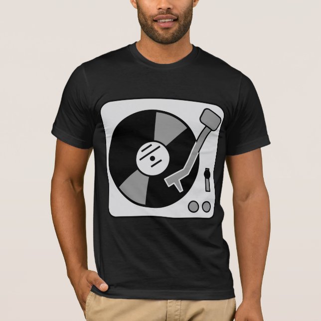 Dj-Turntable Tee (Framsida)