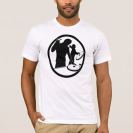 Dj-Turntablelogotyp Tee Shirt