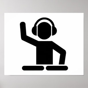 Dj-Turntables Poster