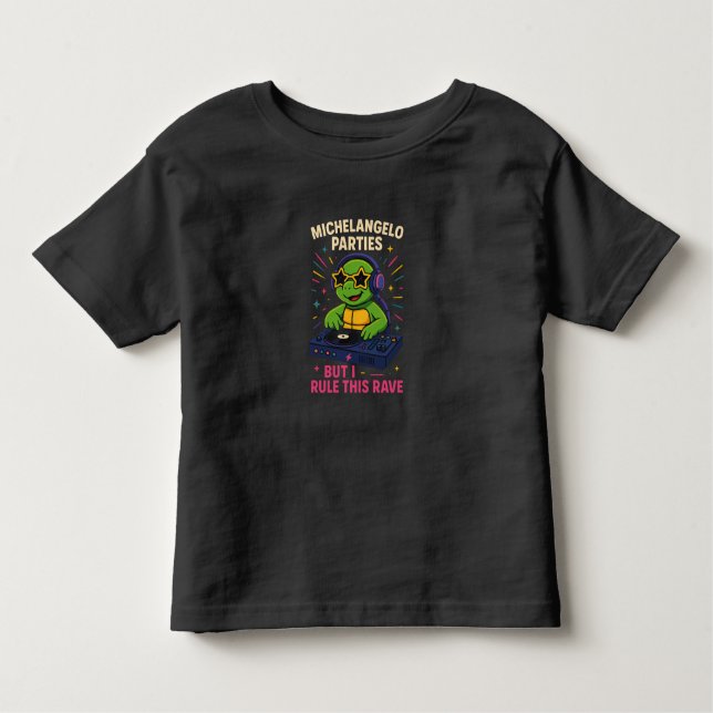 DJ Turtle T Shirt (Framsida)