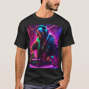 "DJ Vibes Graphic T-Shirt" T Shirt