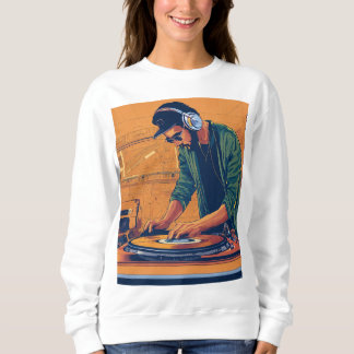 DJ Vibes Women's Sweatshirt T Shirt