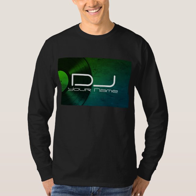 DJ VINYL sweatshirt T Shirt (Framsida)
