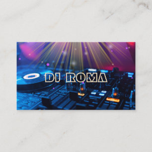 DJ VISITKORT