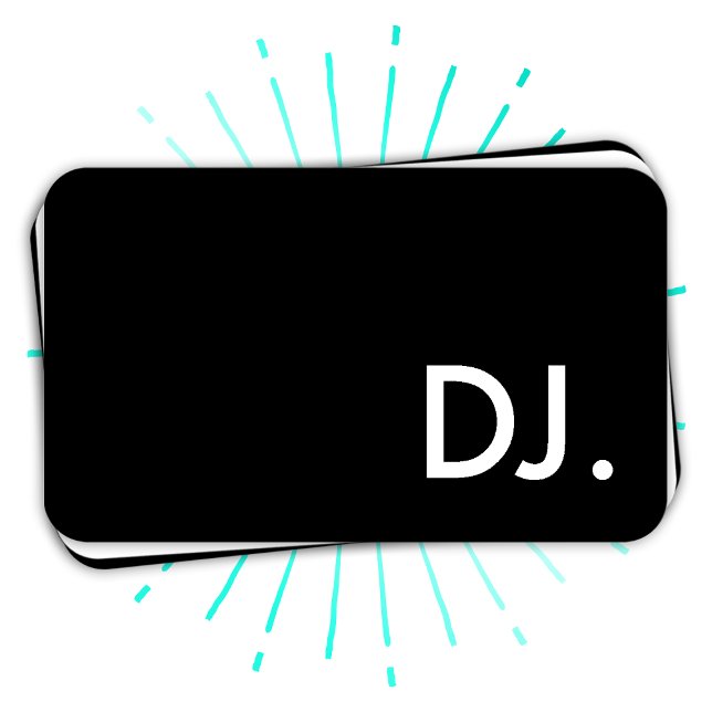 dj. visitkort (Skapare uppladdad)