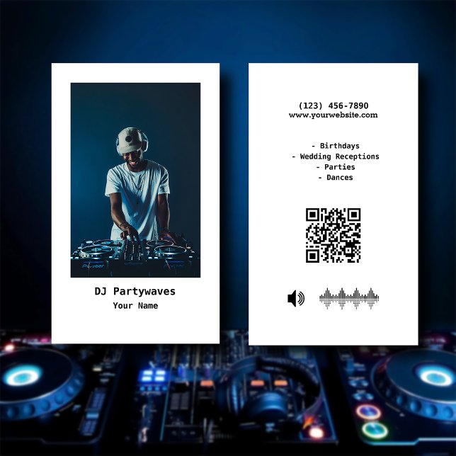 DJ VISITKORT (Skapare uppladdad)