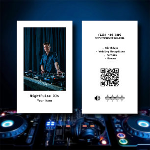 DJ VISITKORT