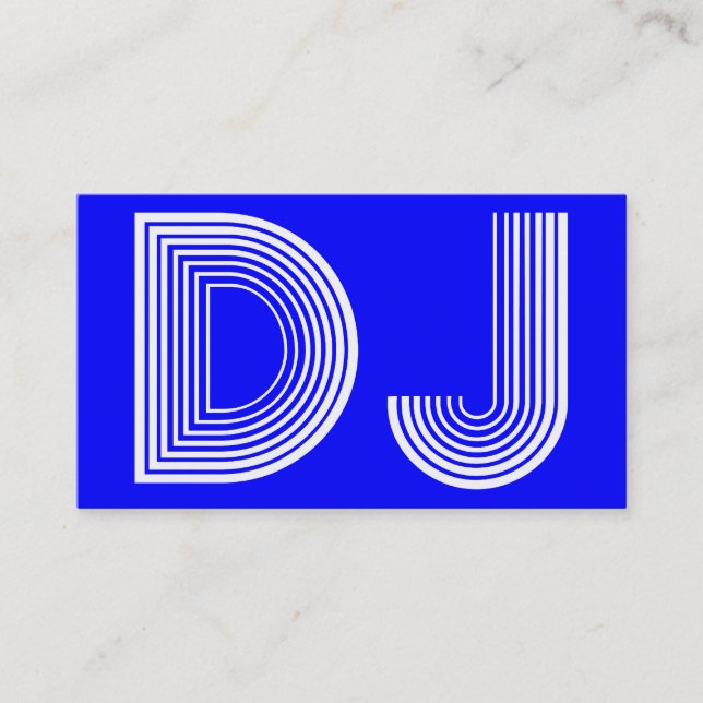 DJ VISITKORT (Framsida)