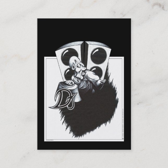 DJ VISITKORT (Framsida)