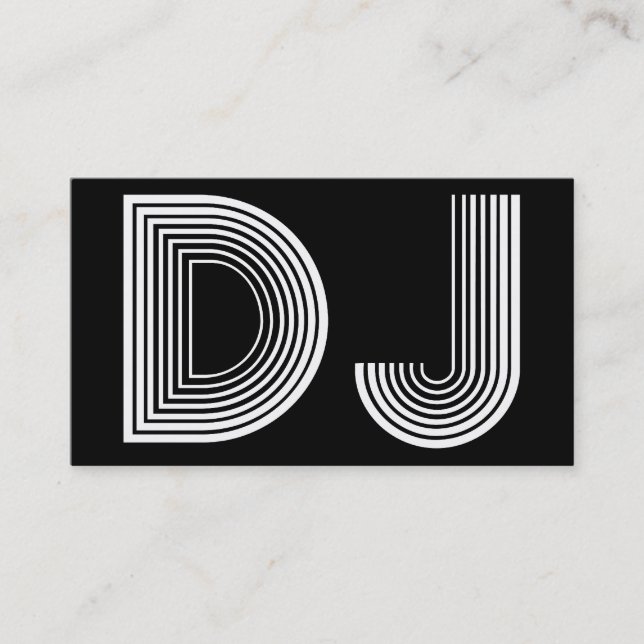 DJ VISITKORT (Framsida)