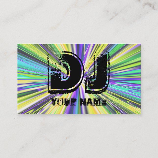 DJ VISITKORT (Framsida)