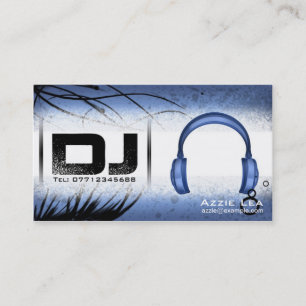 Dj-visitkort - anpassade visitkort