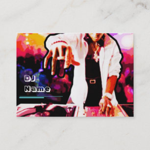 Dj-visitkort Visitkort