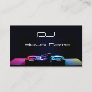 Dj-visitkort Visitkort