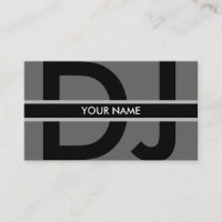Dj-visitkort