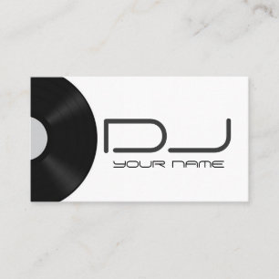 Dj-visitkort Visitkort
