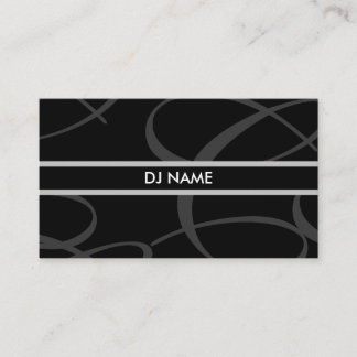Dj-visitkort Visitkort