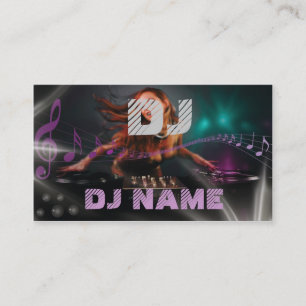 Dj-visitkort Visitkort