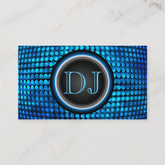 Dj-visitkort Visitkort (Framsida)
